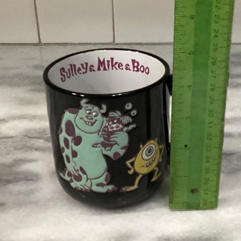 Disney Pixar Monsters, Inc. Sulley Mike & Boo Coffee Cups, Set of 2 Double Sided - Thumbnail 6