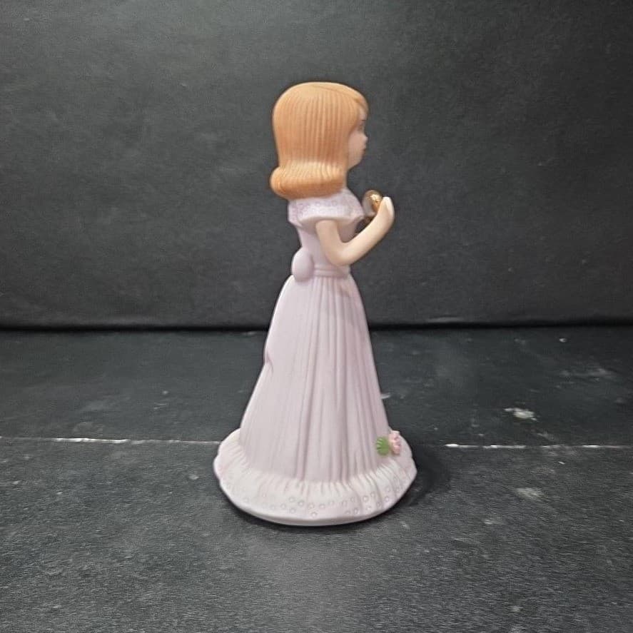 Enesco Growing Up Birthday Girls Age 9 Figurine, Vintage Mantel Decor Statue - Thumbnail 5