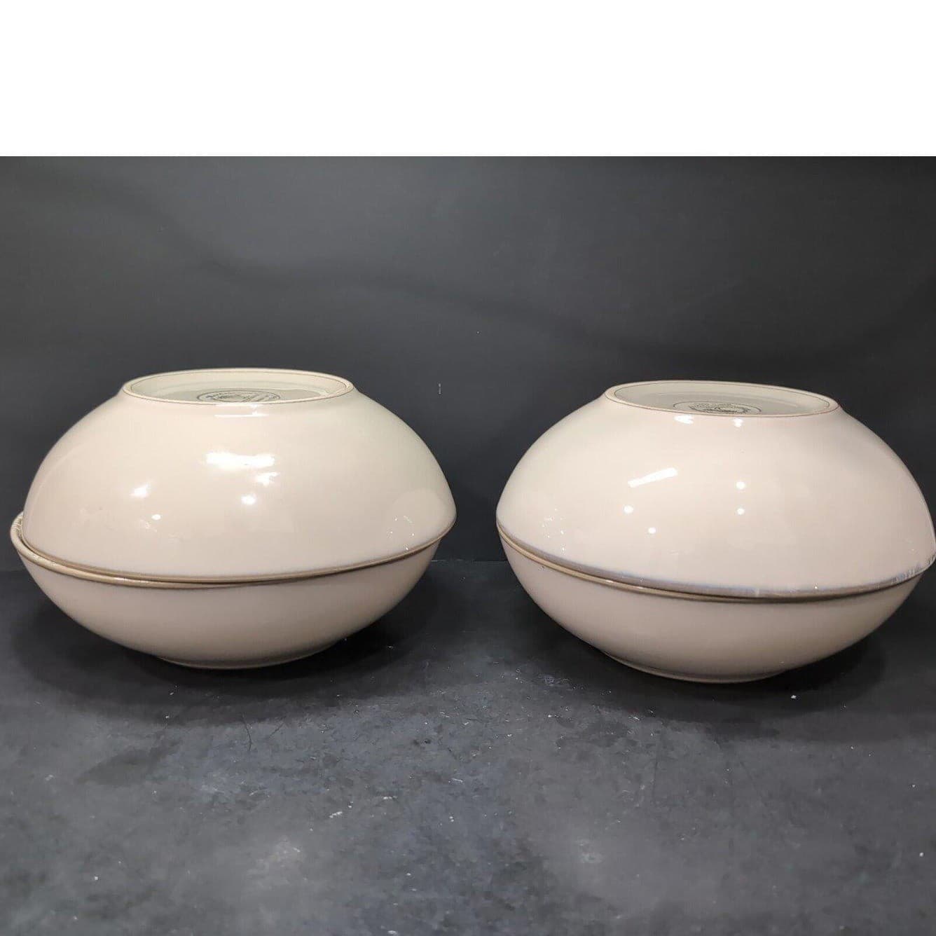 Florida Marketplace Bamboo Design Cereal Bowls, Set of 4, Vintage Dinnerware - Thumbnail 10