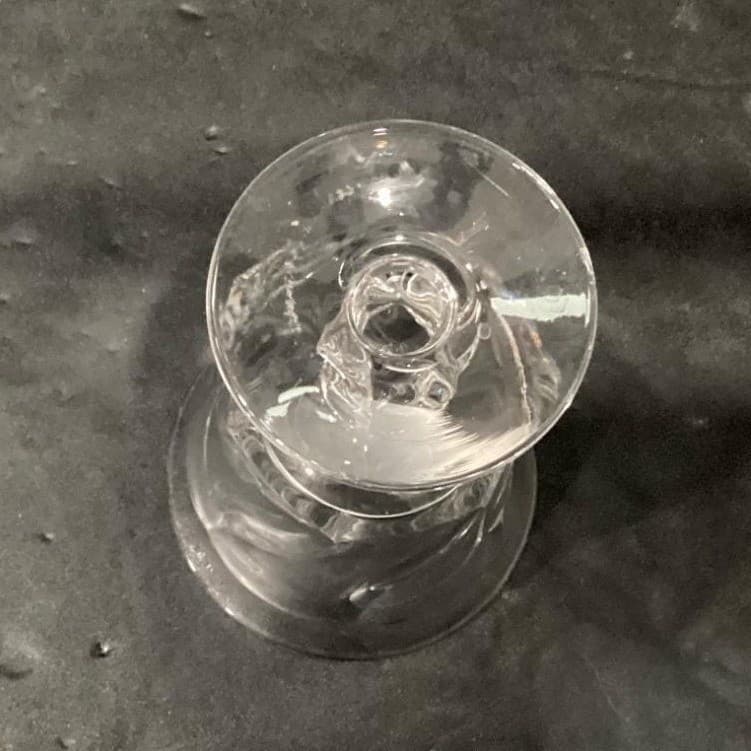 Fostoria Jamestown Clear Water Goblets, Set of 4, Vintage Stemware, Drinkware - Thumbnail 5