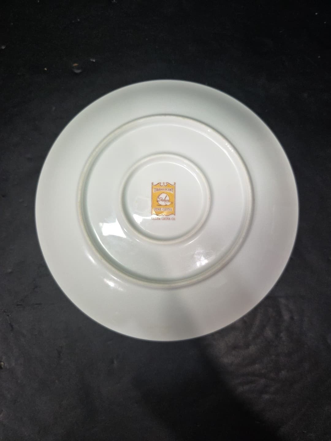 Salem Translucent China Gravy Boat W Underplate Lace Bouquet (Platinum Trim) - Thumbnail 7