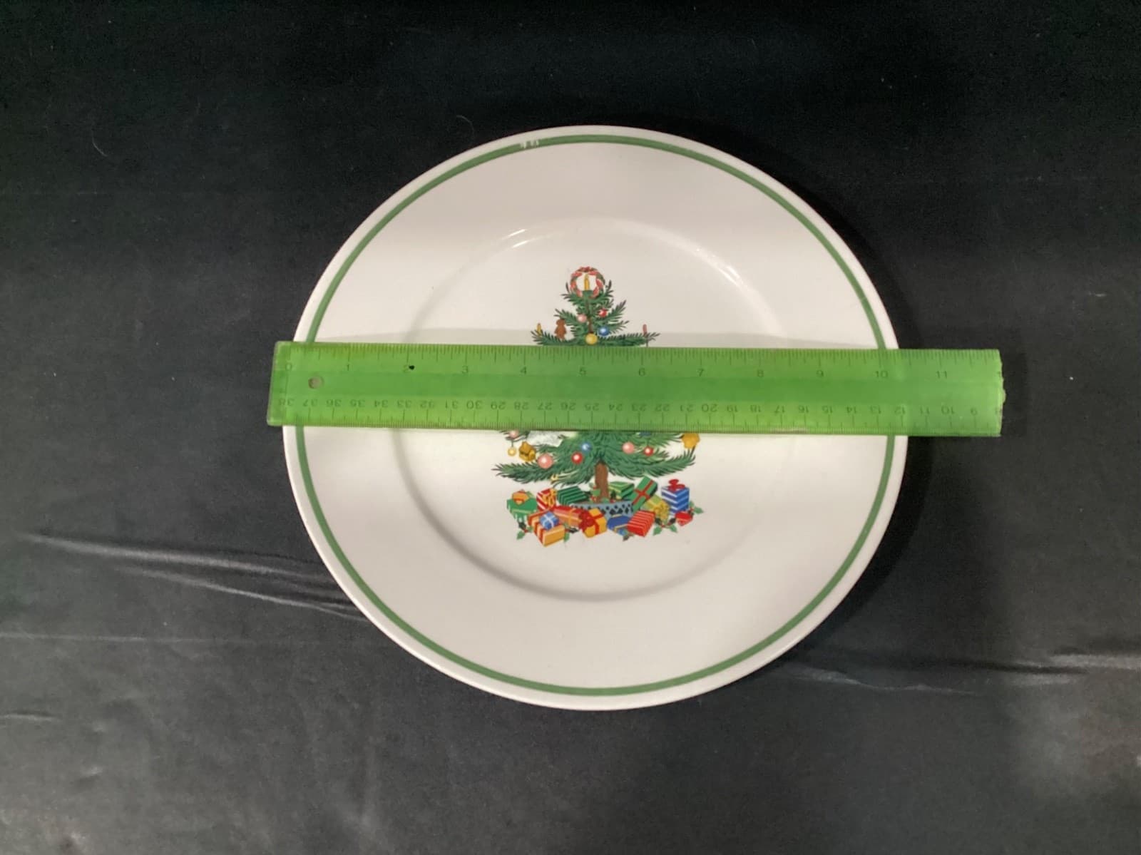 Badcock Christmas Tree Dinner Plate Holiday Dinnerware - Thumbnail 4