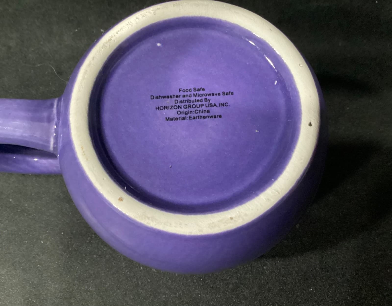 Vampire Kitty Mug 12 Ounce Ceramic Cup Dishwasher Safe Deep Purple Color - Thumbnail 5