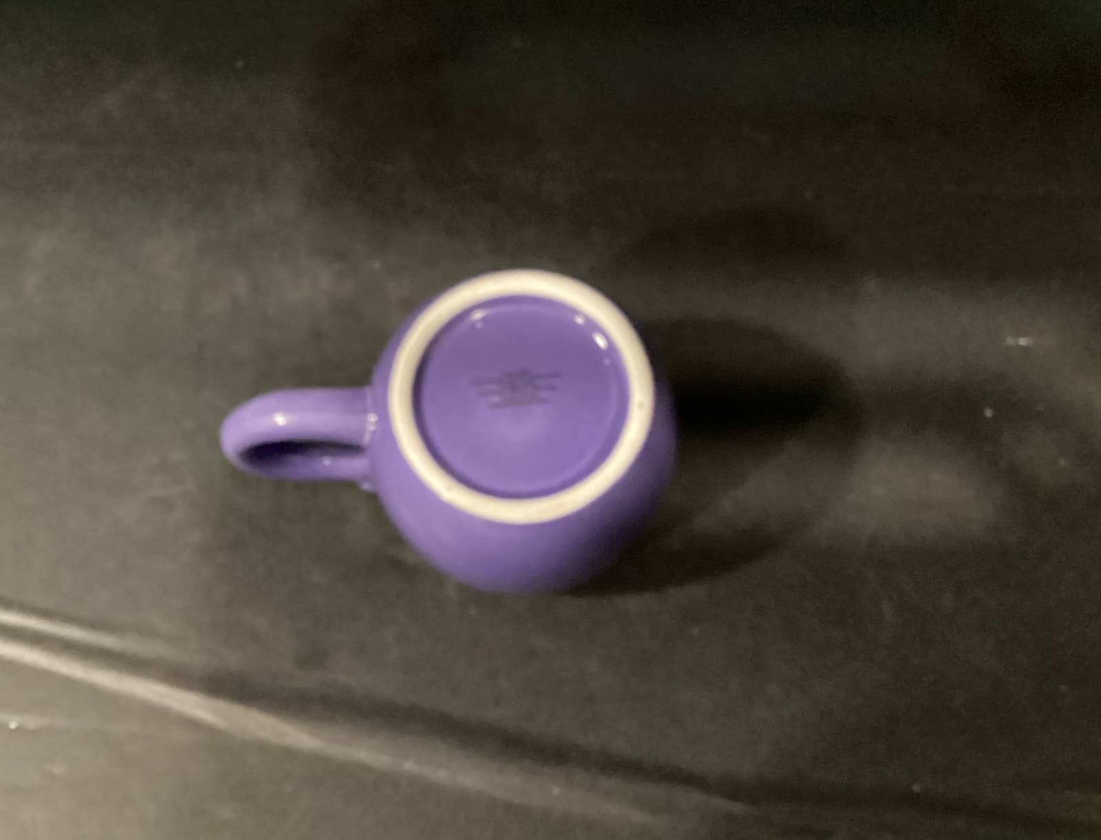 Vampire Kitty Mug 12 Ounce Ceramic Cup Dishwasher Safe Deep Purple Color - Thumbnail 4