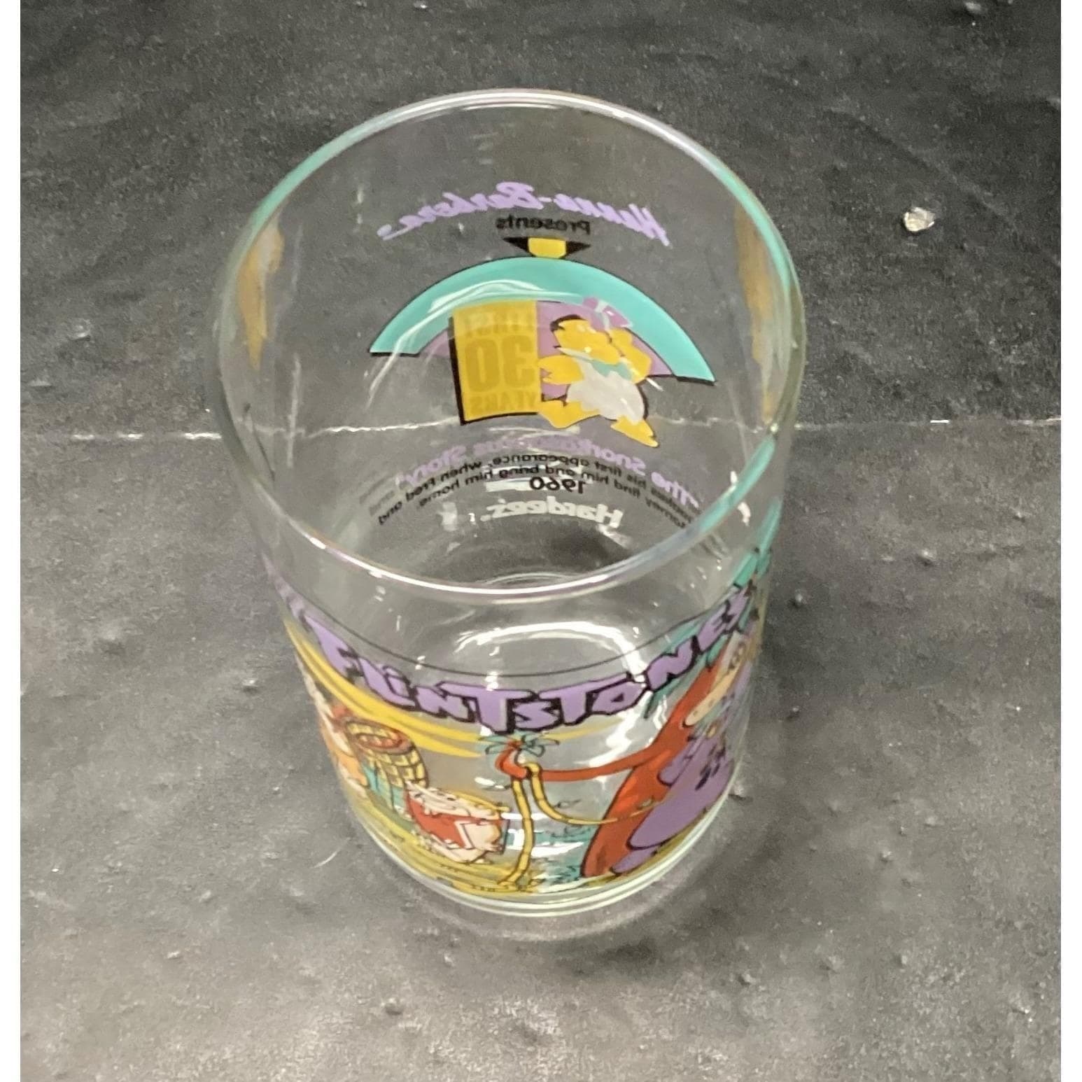 Hanna-Barbera The Flintstones First 30 Years Tumbler, Vintage Collectible Glass - Thumbnail 8
