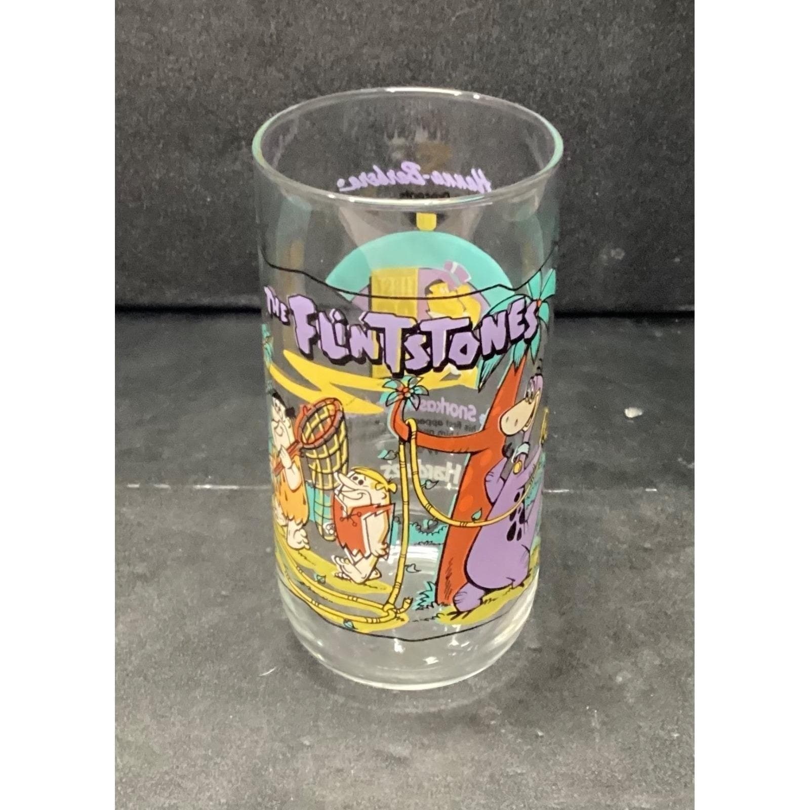 Hanna-Barbera The Flintstones First 30 Years Tumbler, Vintage Collectible Glass - Thumbnail 6