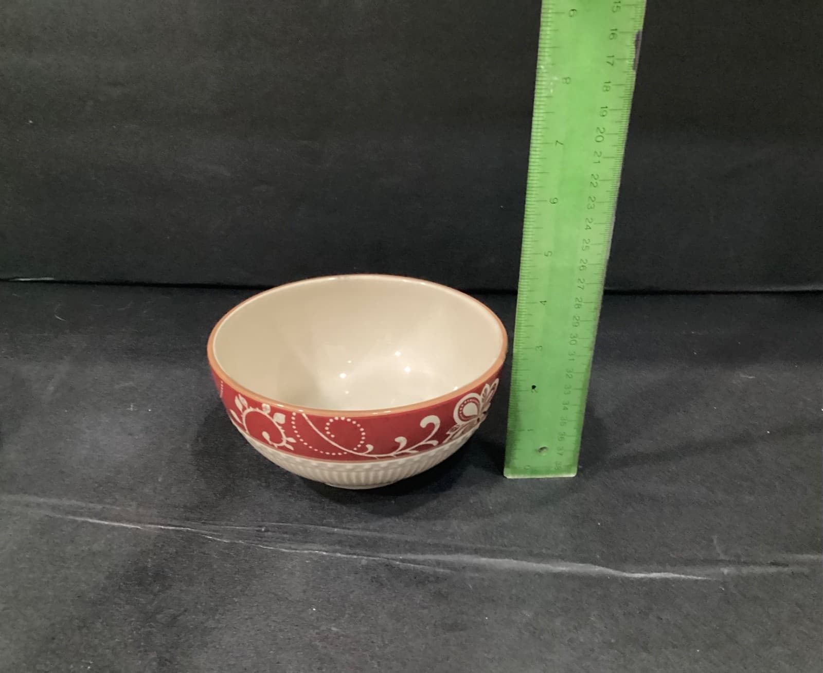Pier 1 MARIBETH Soup/Cereal bowls 6" Ironstone Set Of 2 - Thumbnail 6