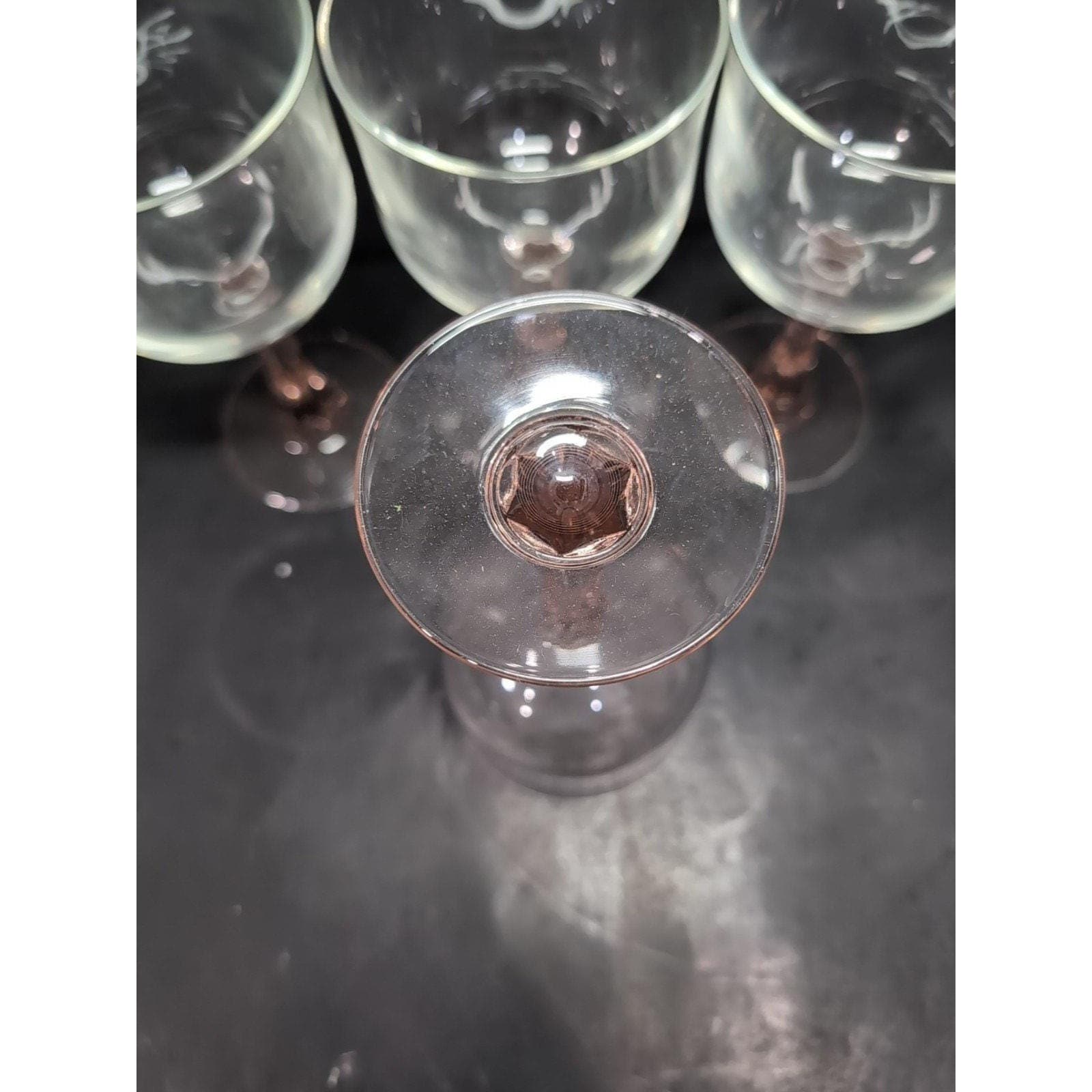 Cristal D'Arques Durand Blush Pink Wine Glasses, Set of 4, Stemware, Drinkware - Thumbnail 6