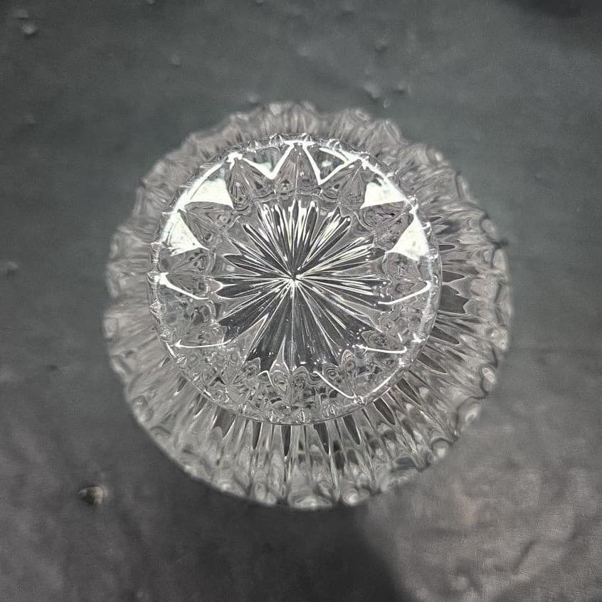 Oneida Southern Garden Crystal Votives, Set of 2, Vintage Frosted Rose Design - Thumbnail 8