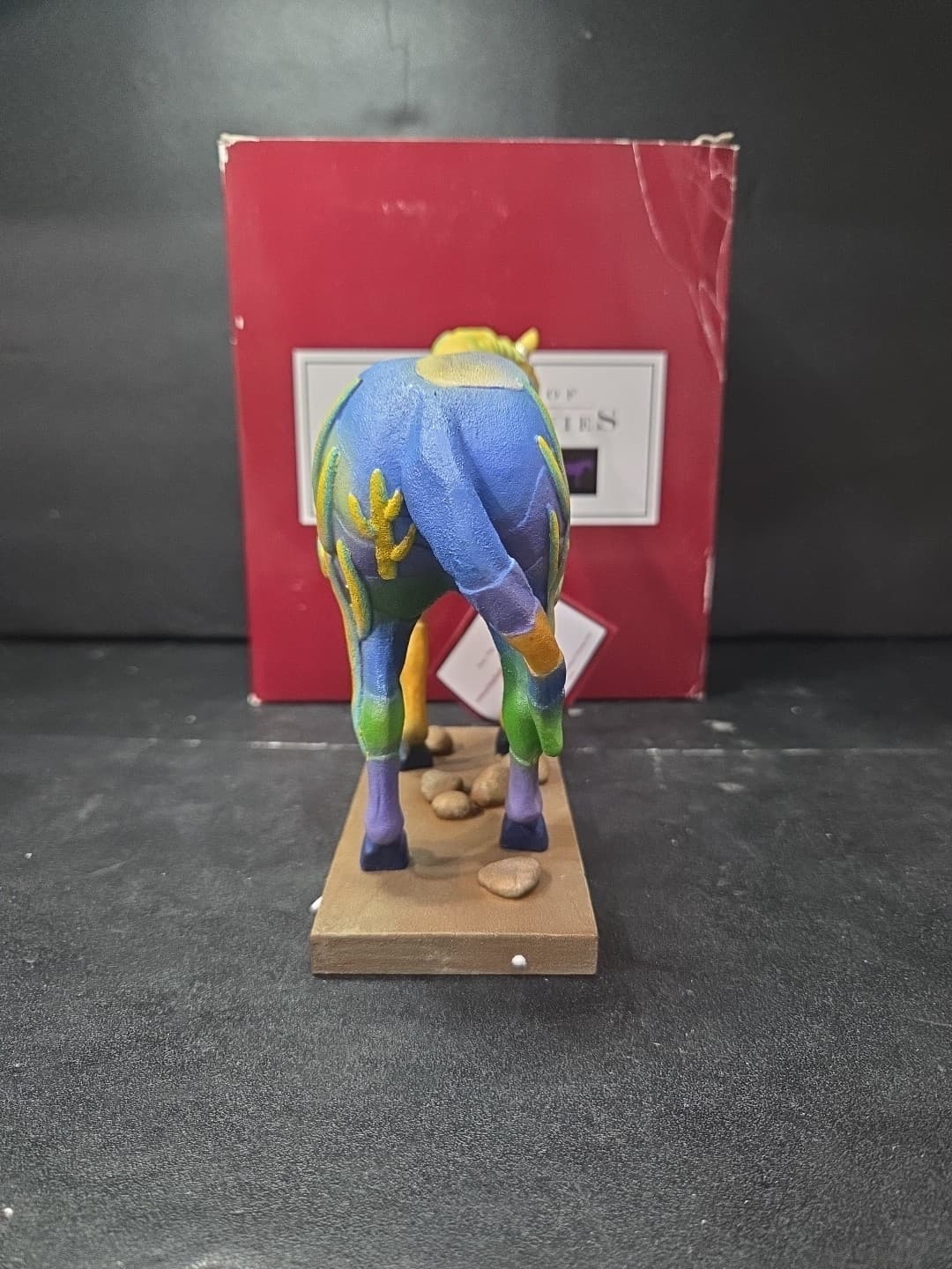 Trail of Painted Ponies Saguaro Stallion Figurine, Westland Giftware #1523, Box - Thumbnail 5