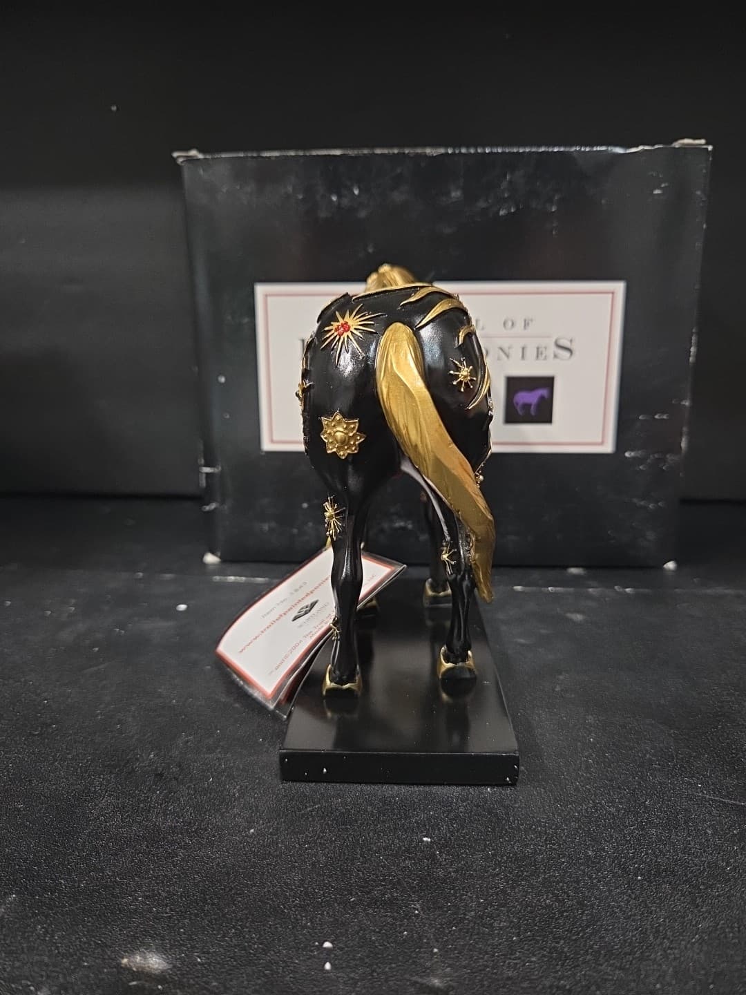Trail of Painted Ponies Sky of Enchantment Figurine, Westland #1543, Box/Tag - Thumbnail 5