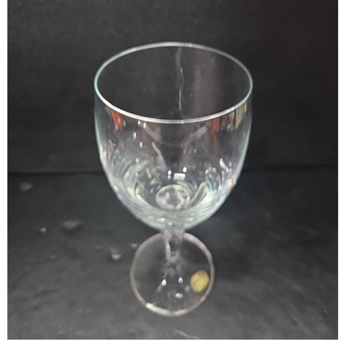 Bohemia Crystalex Ingrid Goblet, Vintage Czech Crystal Stemware, Drinkware - Thumbnail 6