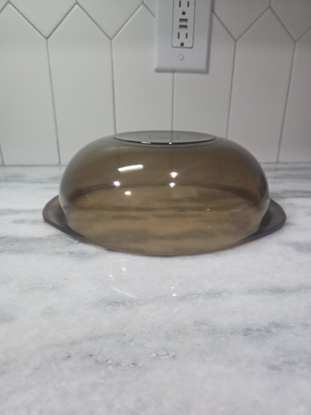 Pyrex Visions 2L Amber Casserole Dish, Amber Glass Cookware #024, Oven Safe Dish - Thumbnail 7