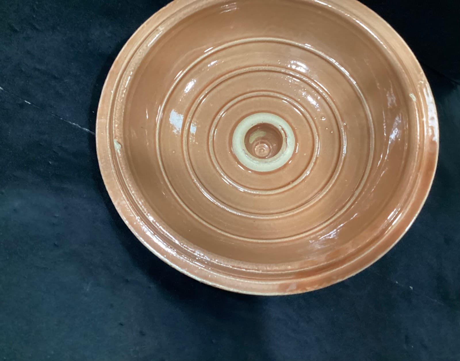 Vintage Oven Ware USA Baker Casserole Dish with Lid #8 Dark Orange Watt * - Thumbnail 11