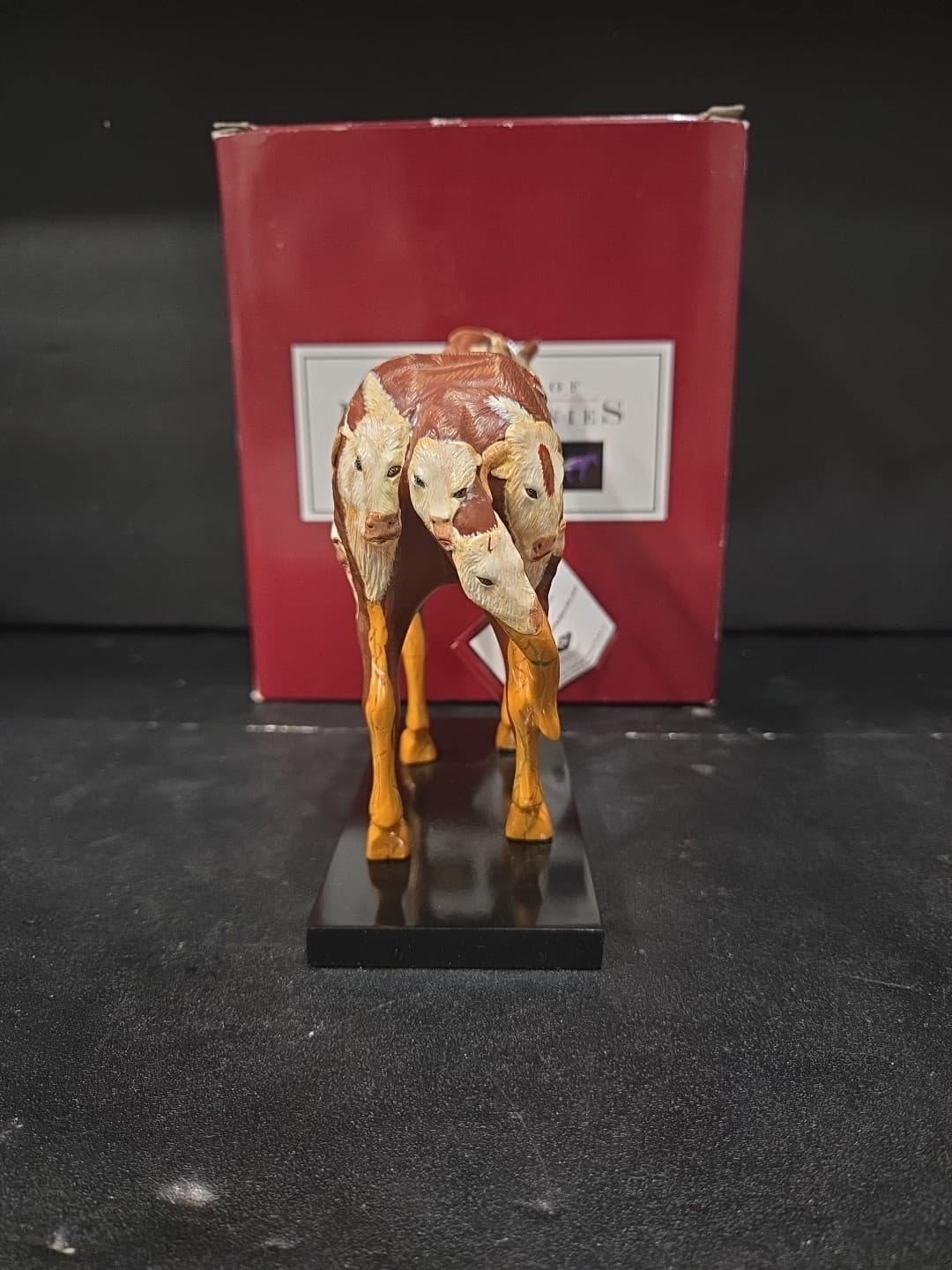 Trail of Painted Ponies CowPony Figurine, Westland Giftware #1584, Box/ Tag - Thumbnail 5