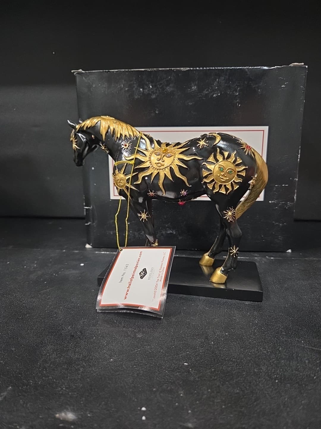 Trail of Painted Ponies Sky of Enchantment Figurine, Westland #1543, Box/Tag - Thumbnail 4