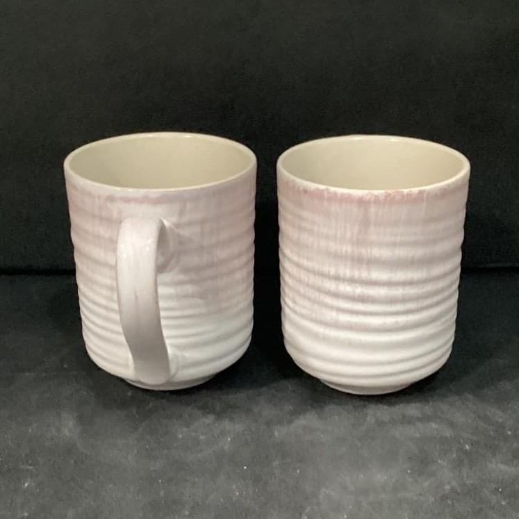 Sheffield Home Coffee Cups, Set of 2, Vintage Inspired Textured Mugs, Drinkware - Thumbnail 10