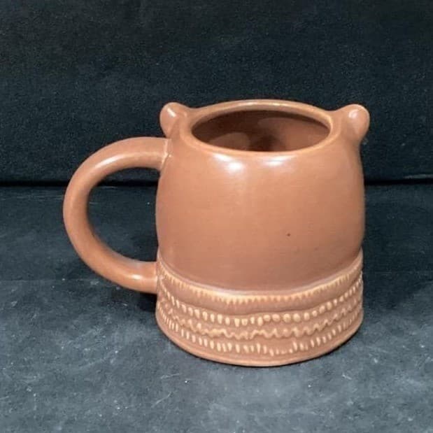 Threshold 3D Brown Bear Coffee Cup, Stoneware Figural Animal Mug, Drinkware - Thumbnail 9
