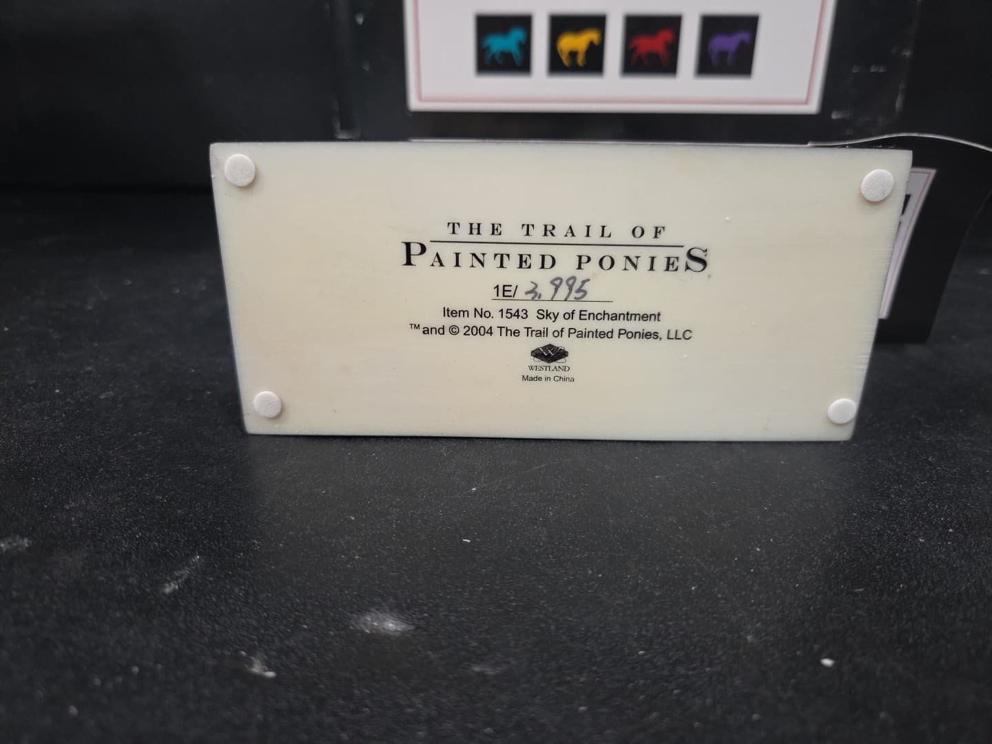 Trail of Painted Ponies Sky of Enchantment Figurine, Westland #1543, Box/Tag - Thumbnail 9