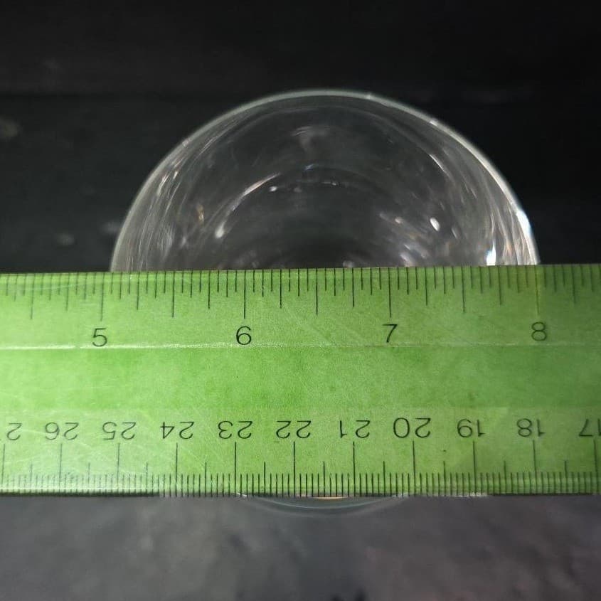 Bohemia Crystalex Ingrid Goblet, Vintage Czech Crystal Stemware, Drinkware - Thumbnail 10