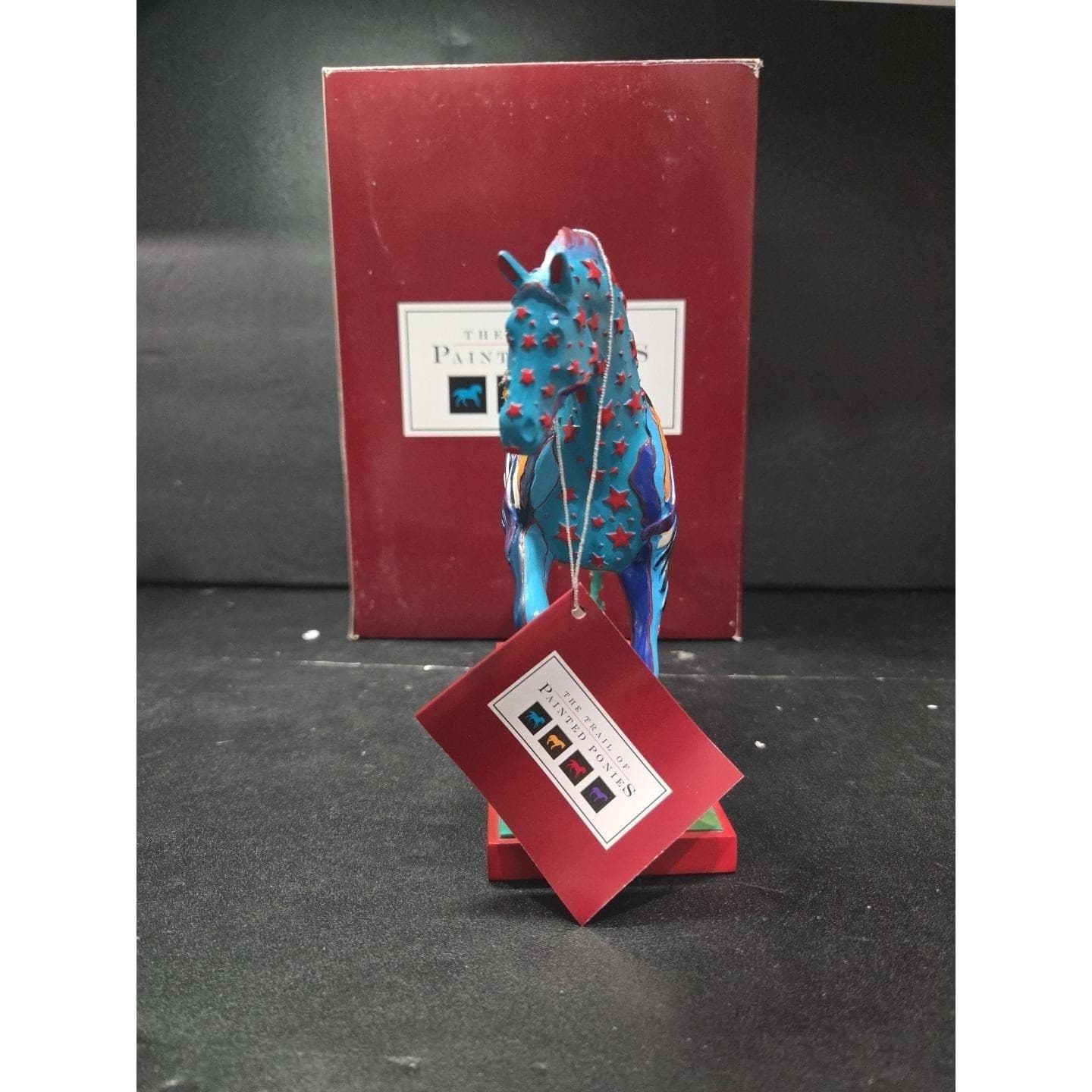 Trail Of Painted Ponies Caballito Figurine, 1st Edition #1525, 1E/3809, Box/Tag - Thumbnail 3