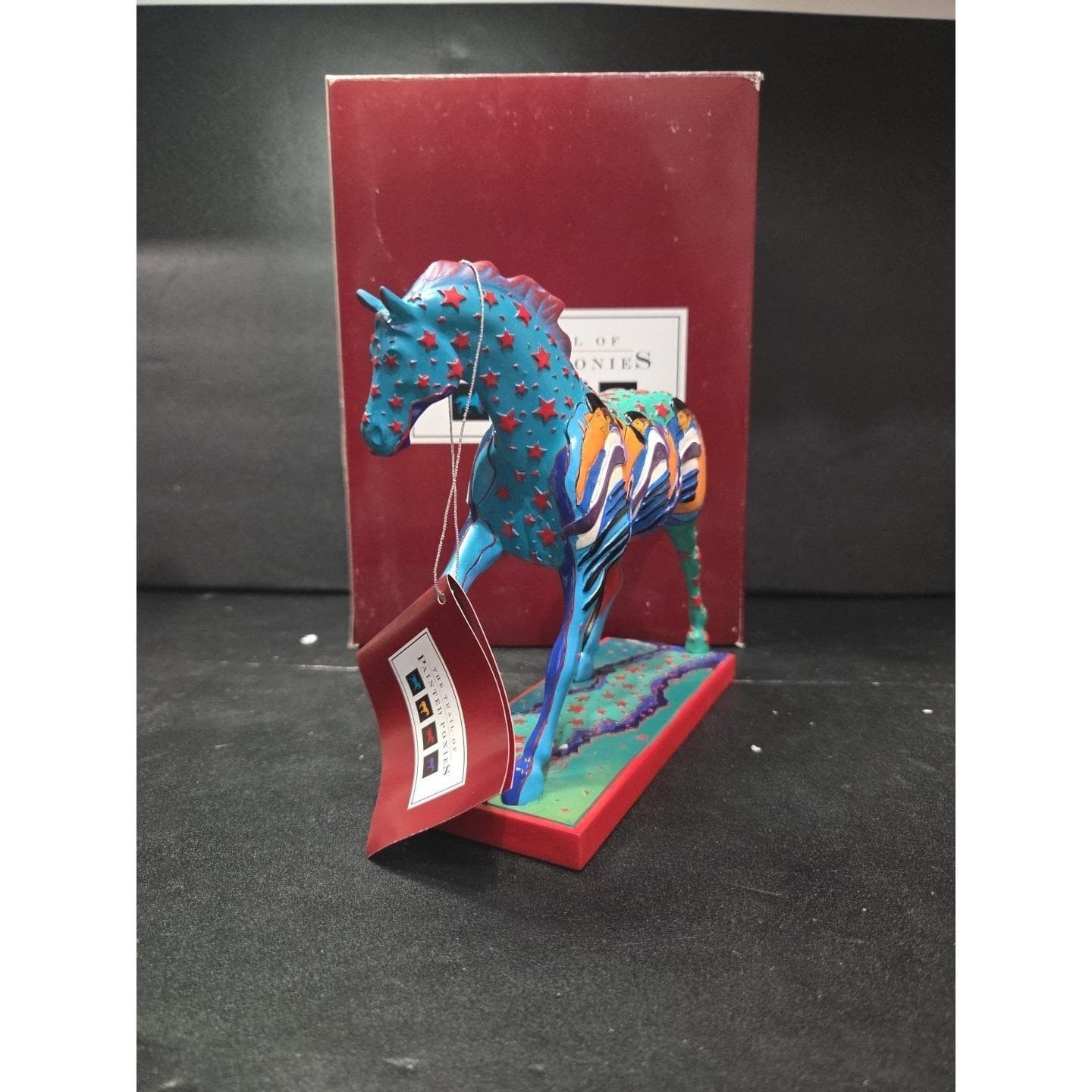 Trail Of Painted Ponies Caballito Figurine, 1st Edition #1525, 1E/3809, Box/Tag - Thumbnail 2