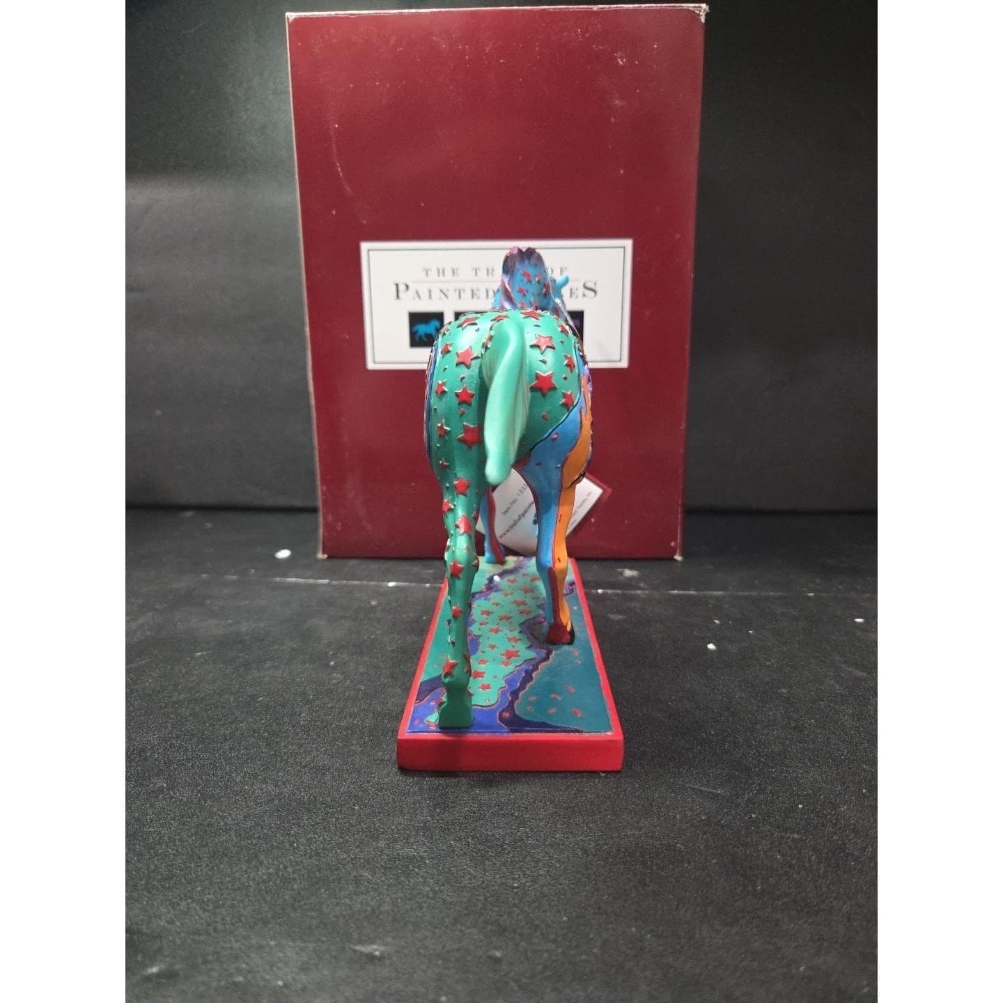 Trail Of Painted Ponies Caballito Figurine, 1st Edition #1525, 1E/3809, Box/Tag - Thumbnail 5
