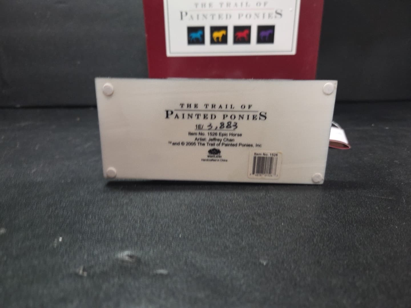 Trail of Painted Ponies Epic Horse Figurine, 1st Edition #1526, 1E/3883, Box/Tag - Thumbnail 8