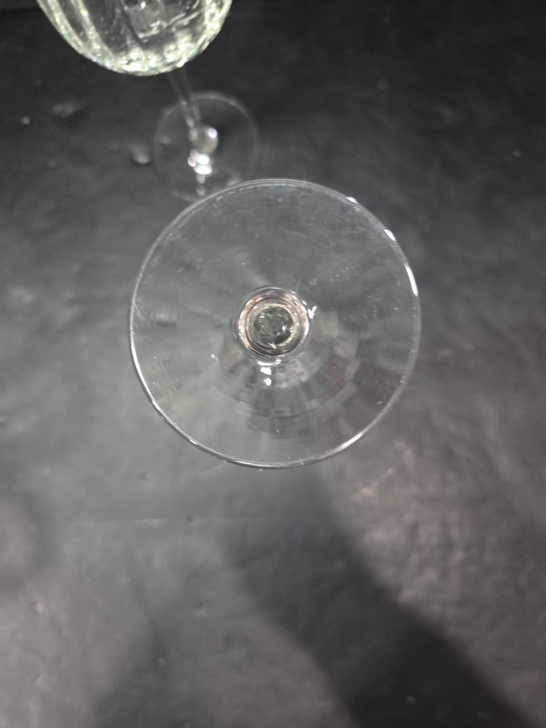 Vertical Cut Ribbed Optic Wine Glasses, Clear Water Goblets, Set of 2, Drinkware - Thumbnail 7