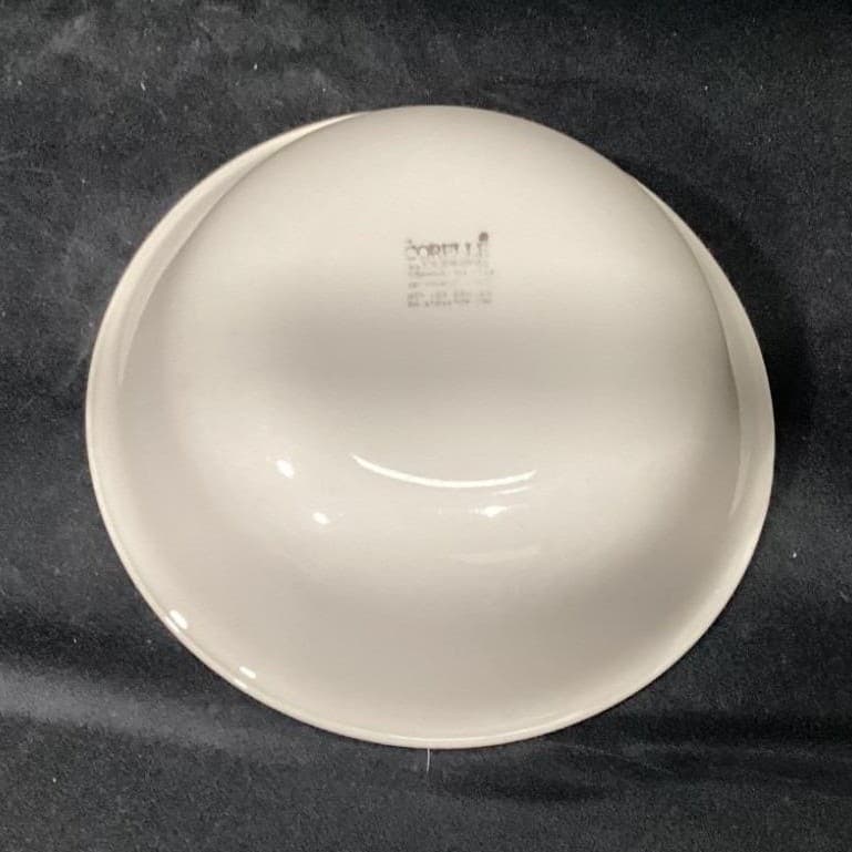 Corelle Corning Colonial Blue Cereal Bowls, Set Of 2, Vtg Pink Lines Dinnerware - Thumbnail 4
