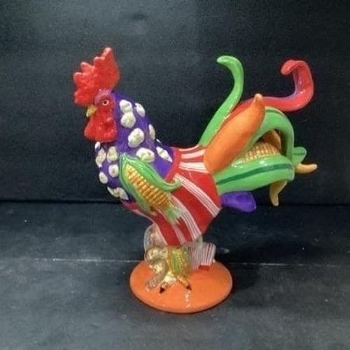 Poultry in Motion "Popcorn Chicken" Sculpture, Westland Giftware, Sharon Neuhaus - Thumbnail 7