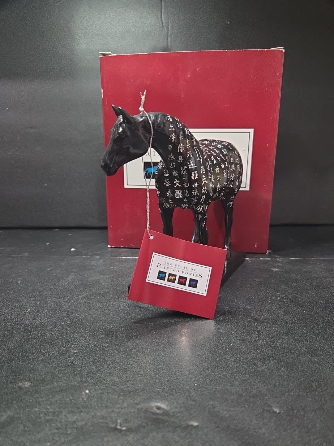 Trail of Painted Ponies Epic Horse Figurine, 1st Edition #1526, 1E/3883, Box/Tag - Thumbnail 3