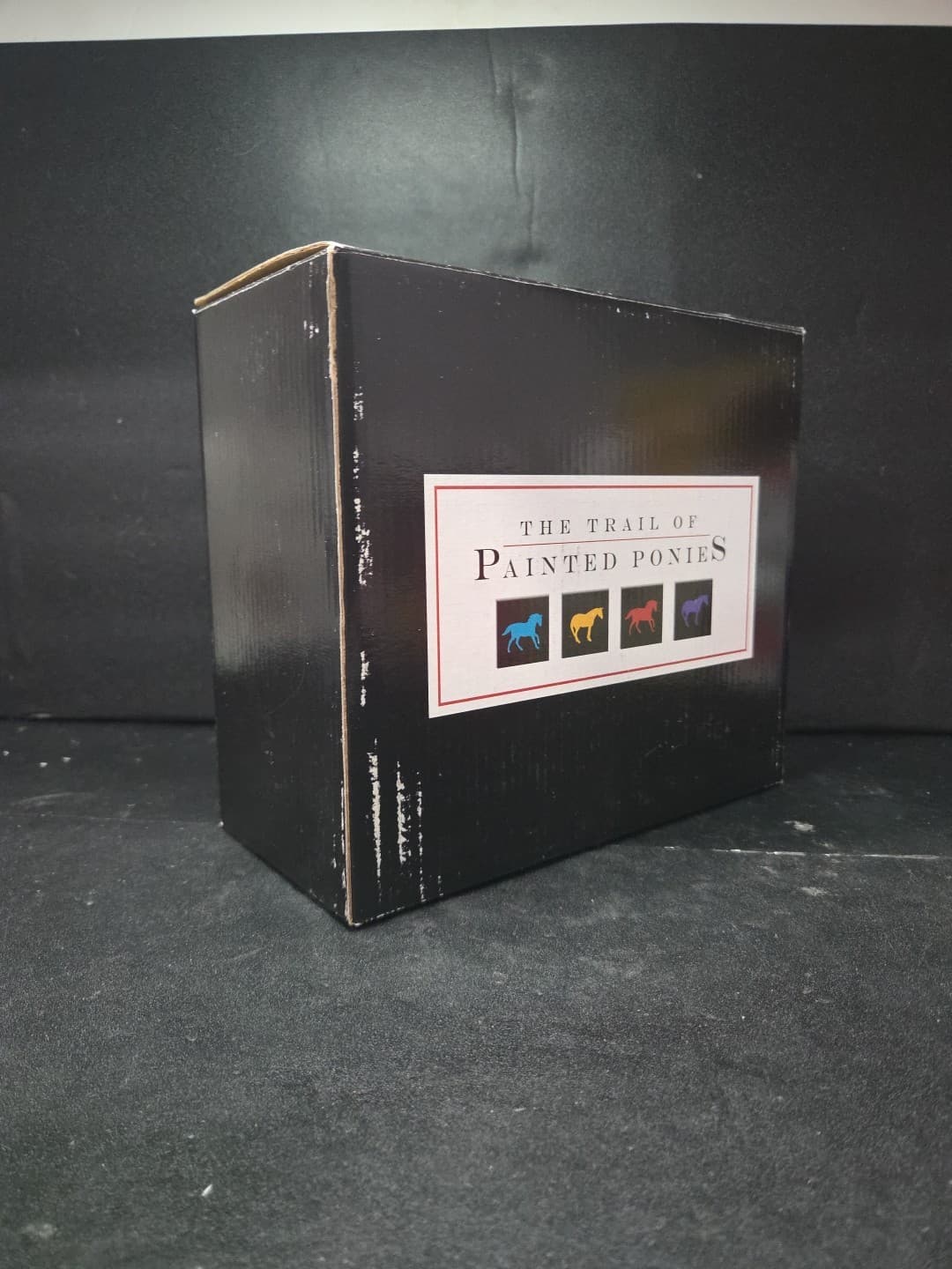 Trail of Painted Ponies Five Card Stud Figurine, 1st Edition #1459, 1E/4654, Box - Thumbnail 11