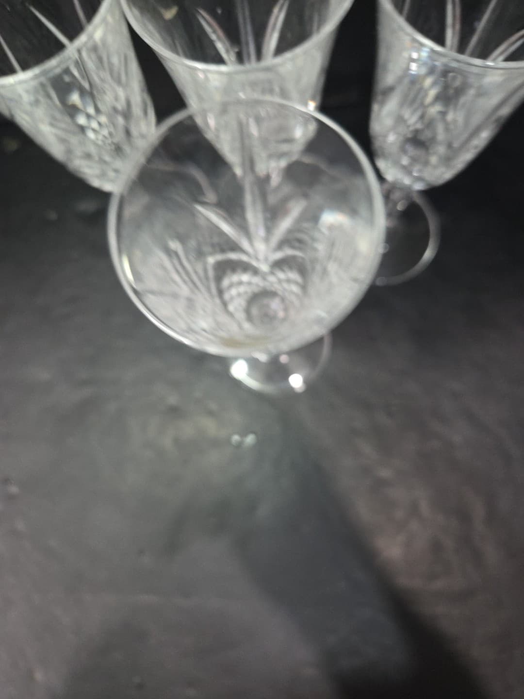 Salzburg by Cristal De Flandre Champagne Flutes, Vintage French Glass, Set of 4 - Thumbnail 7