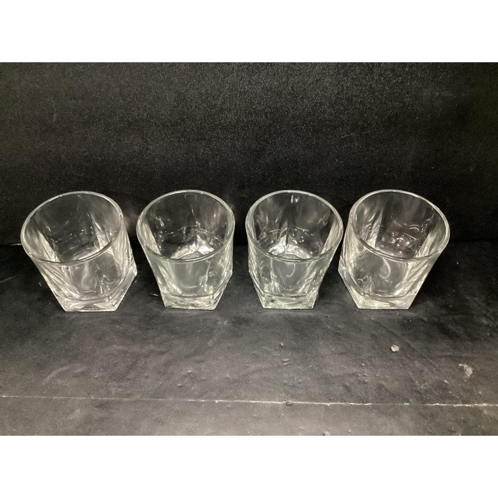 Libbey Duratuff Old Fashioned Glasses, Set of 4, Vintage Clear Drinkware Barware - Thumbnail 6