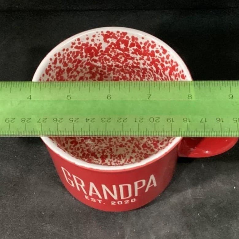 Nautica Home Red Coffee Cup, Grandpa Est 2020 Design, Replacement Drinkware - Thumbnail 7