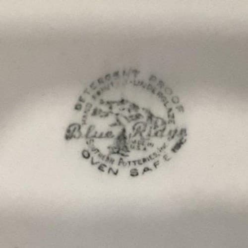 Blue Ridge PINK Spiderweb Dinnerware- 10-3/8" Dinner Plate - Thumbnail 5
