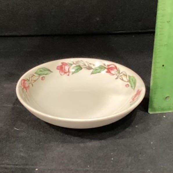 Universal Ballerina Oven Proof Floral Berry Bowl Bread Plate USA Vintage - Thumbnail 8