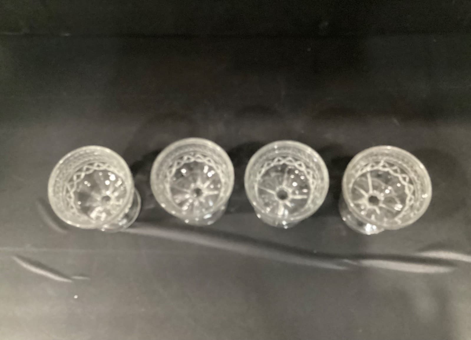 Anchor Hocking Wexford Dessert Cups, Vintage Parfait Cups, Set Of 4, Glass Cups - Thumbnail 3