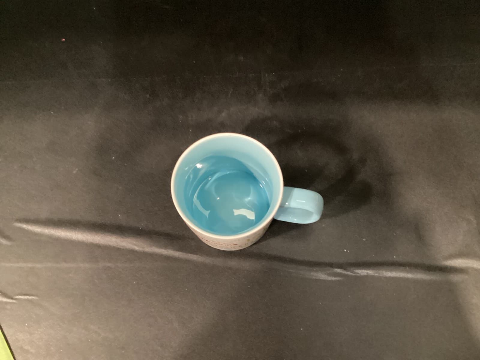 2007 Starbucks Coffee Mug Cup Latte Mocha Cappuccino Light Blue - Thumbnail 2