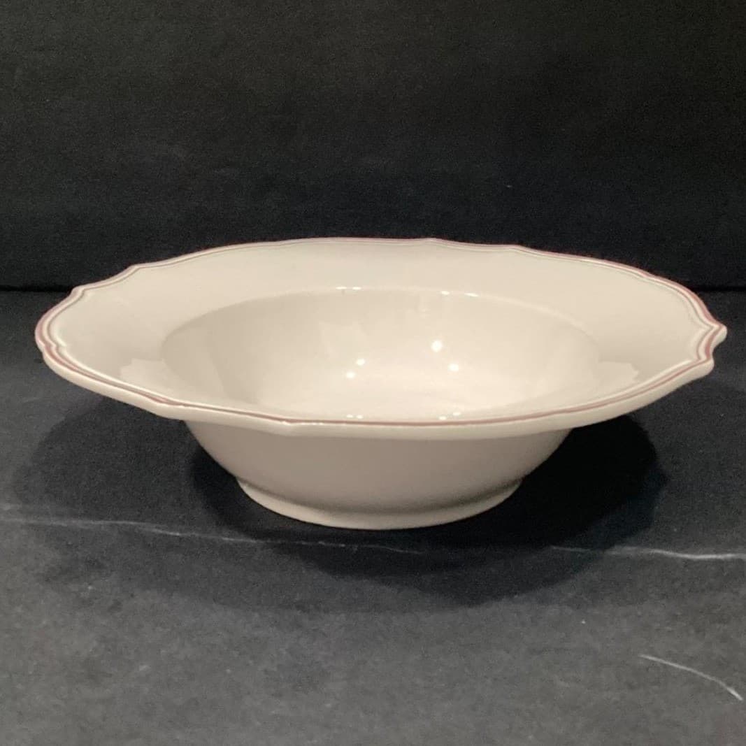 BORDALLO PINHEIRO ~ CHAMBORD ~ SCALLOPED SERVING BOWL ~ PORTUGAL ~ 10.5" - Thumbnail 9