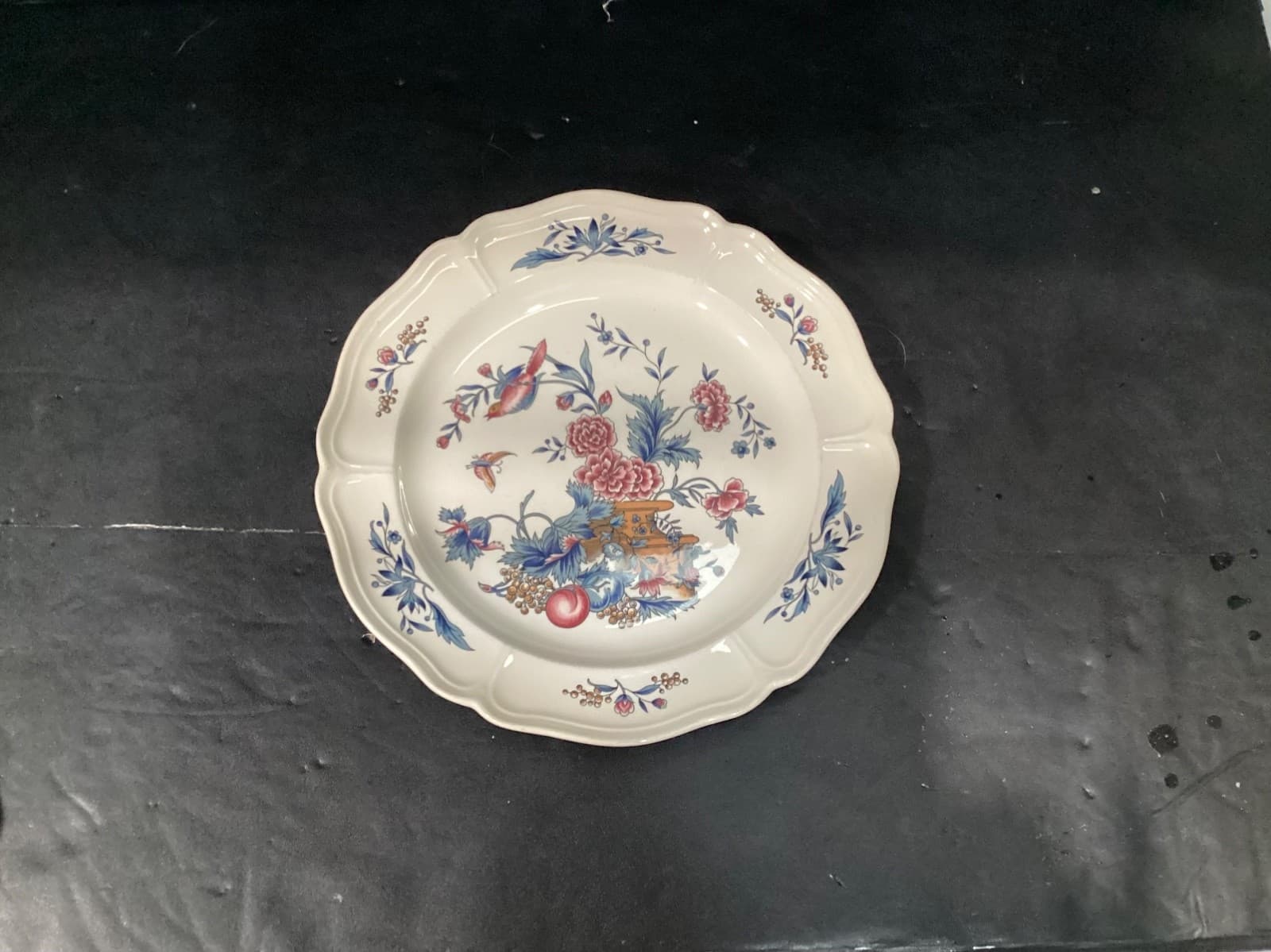 Wedgwood Williamsburg Potpourri Set of (4) 10" Rimmed Dinner Plates TKD510 - Thumbnail 2