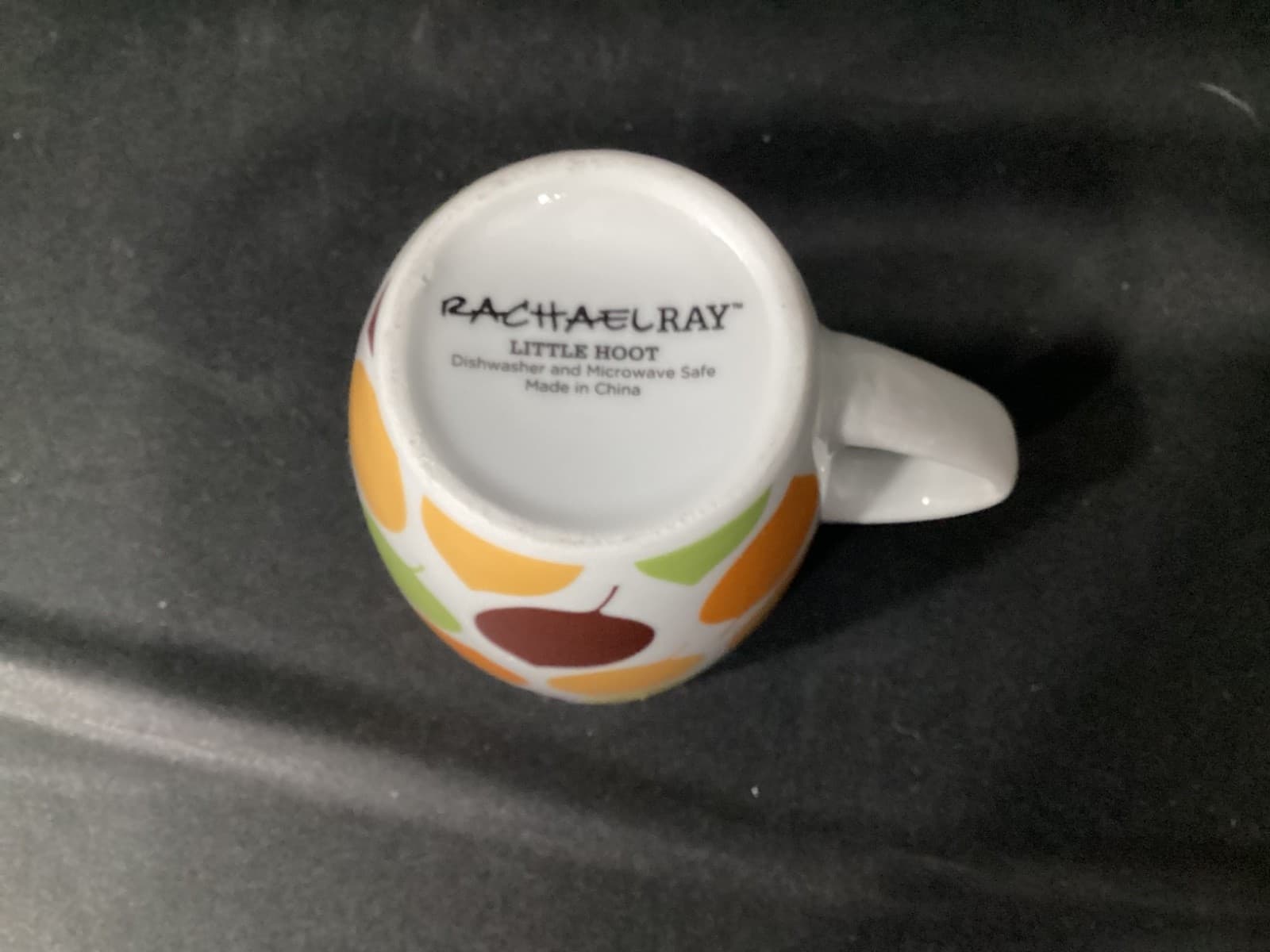 Rachael Ray Little Hoot Coffee Cups Mugs Set of 3 - Thumbnail 4
