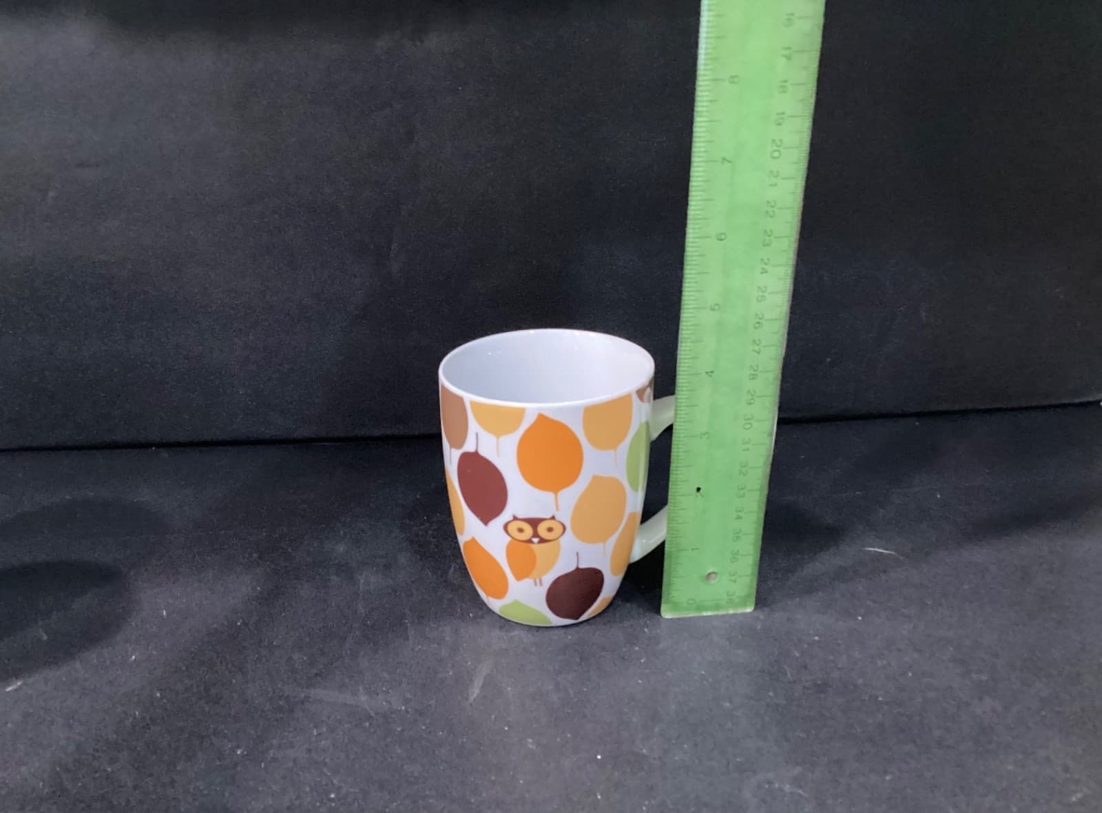Rachael Ray Little Hoot Coffee Cups Mugs Set of 3 - Thumbnail 5