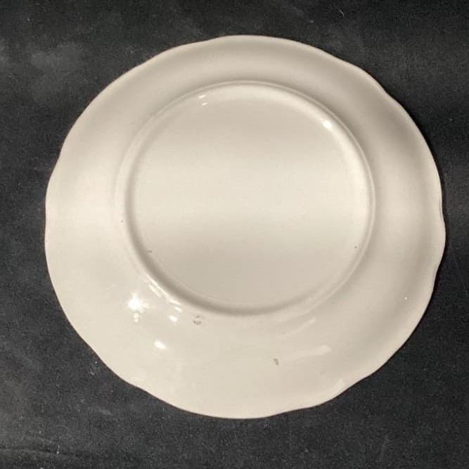 Set Of 4 Vtg. Boch Freres La Louviere 'Douglas' Blue & White Saucers - Thumbnail 4