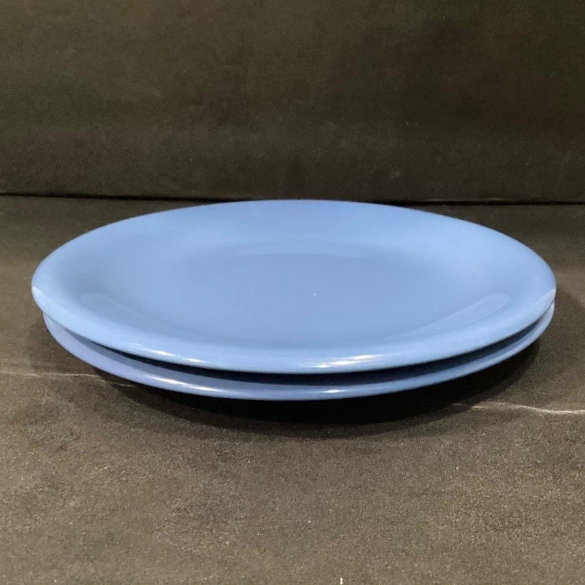 Vintage Baker Hart Stuart Blue Dinner Plates 11" Set of 2 - Thumbnail 8
