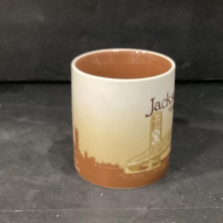 Starbucks Jacksonville Global Icon Collector Series 16oz Coffee Tea Mug Cup EUC - Thumbnail 3