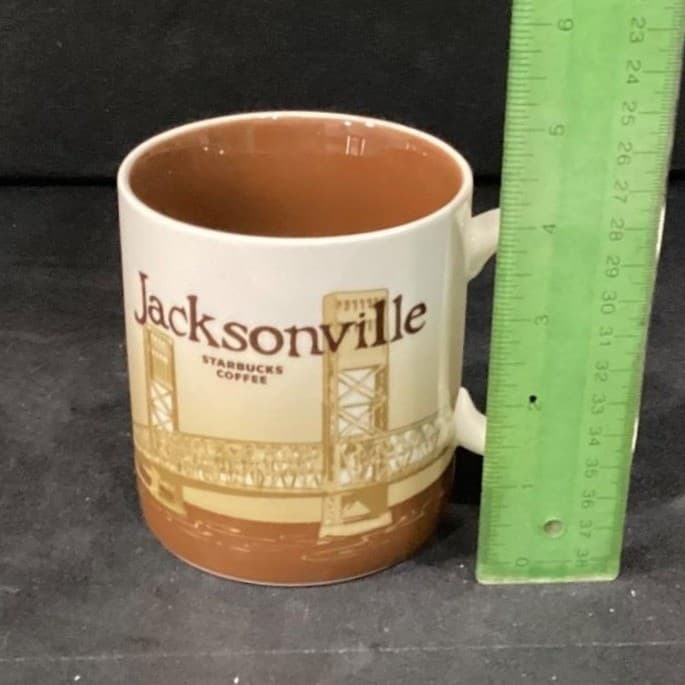 Starbucks Jacksonville Global Icon Collector Series 16oz Coffee Tea Mug Cup EUC - Thumbnail 6