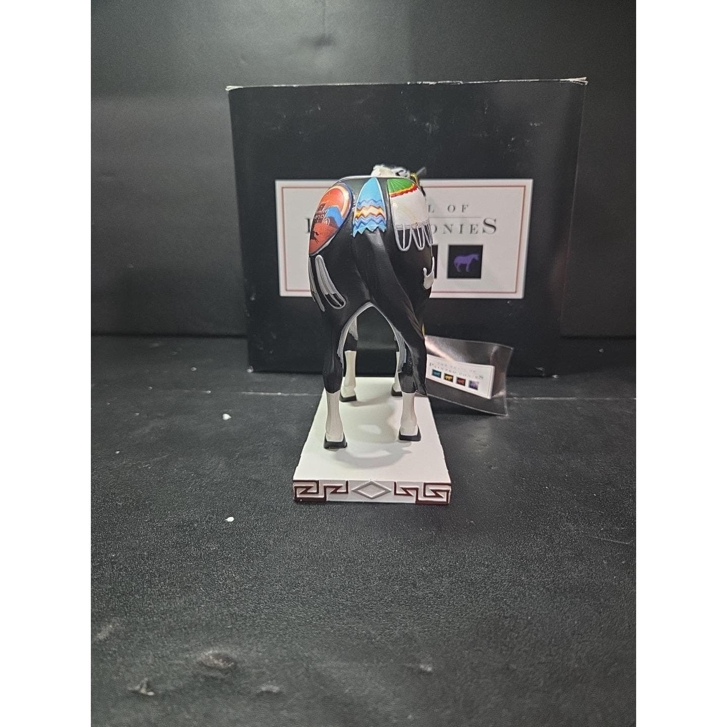 Trail of Painted Ponies Tewa Horse Figurine, 1st Edition #1546 1E/3516, Box/Tag - Thumbnail 5