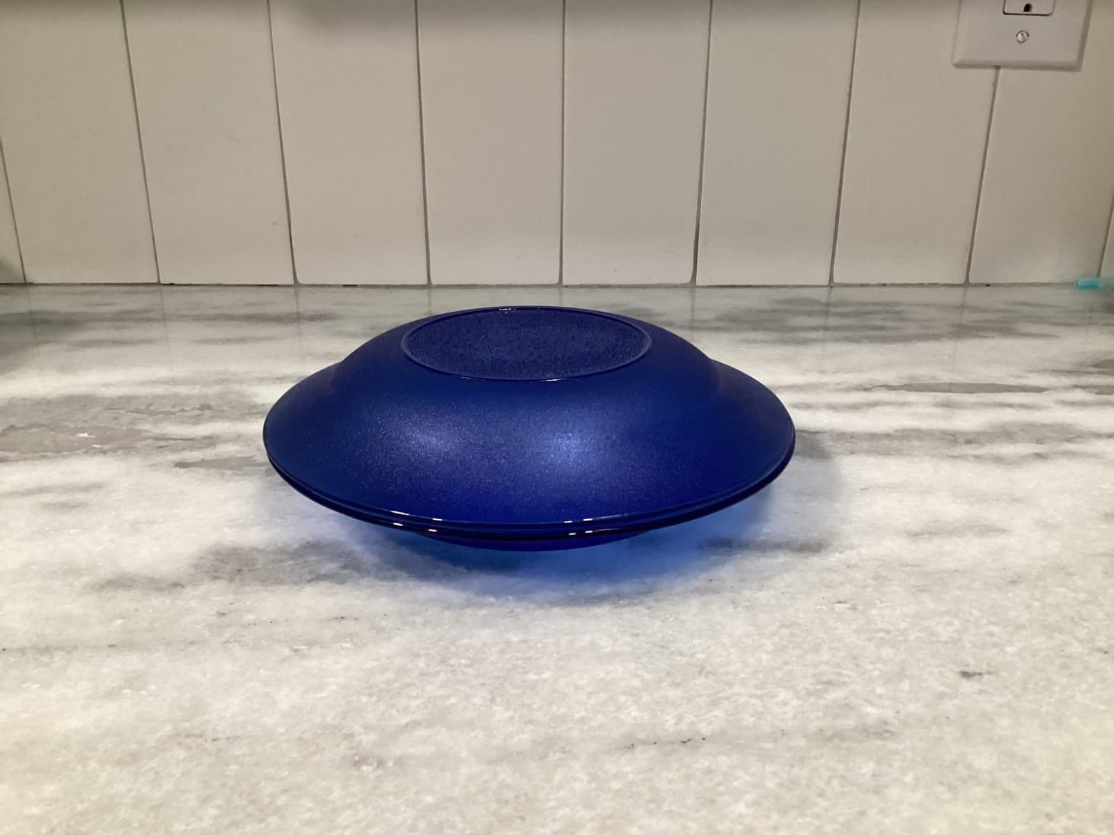 RESISTENTE BRAZIL Cobalt Blue Glass Pasta Bowls 8.75” Set Of 2 - Thumbnail 9